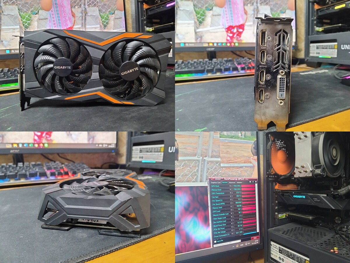 gigabyte gtx 1050 2gb 2fan 