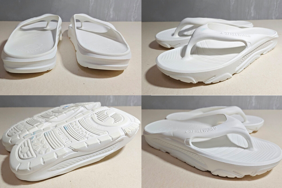 2. รองเท้าแตะเพื่อสุขภาพ Freeworld FW100K WHT Recovery Flip-Flop สีขาว Size 41 / 26 cm.

สีขาว (ขน