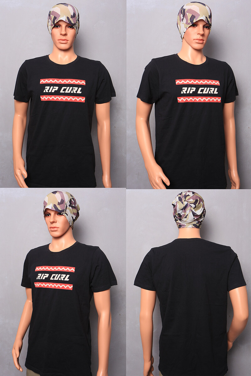 7. เสื้อยืดแขนสั้น RIP CURL Surf Revival Swirl  RN#61744  100% Cotton Size L

สีดำ (ขนาดวัดจริง) ร