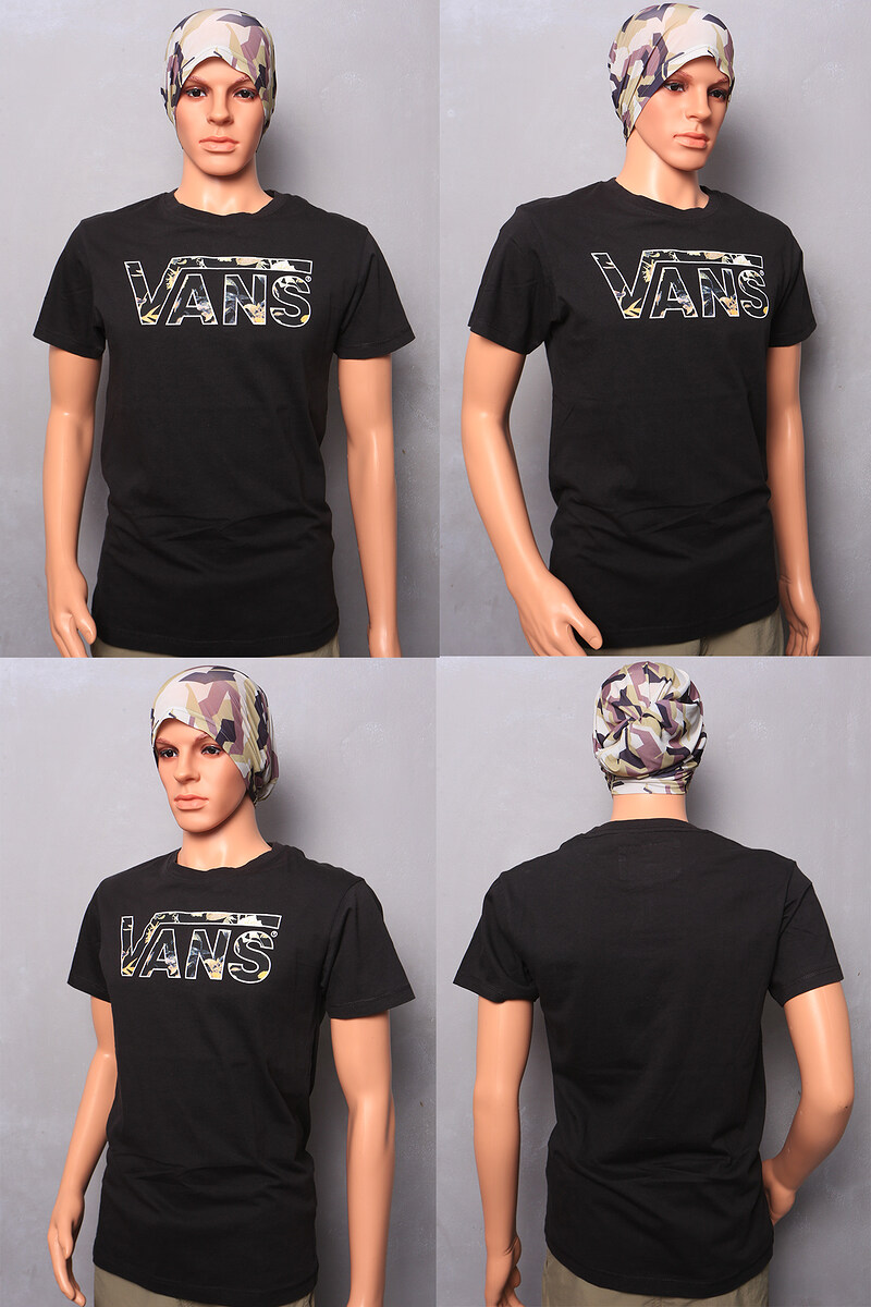 8. เสื้อยืดแขนสั้น Original Custom VANS 100% Cotton Size L

สีดำ (ขนาดวัดจริง)  รอบอกกว้าง 38" นิ้
